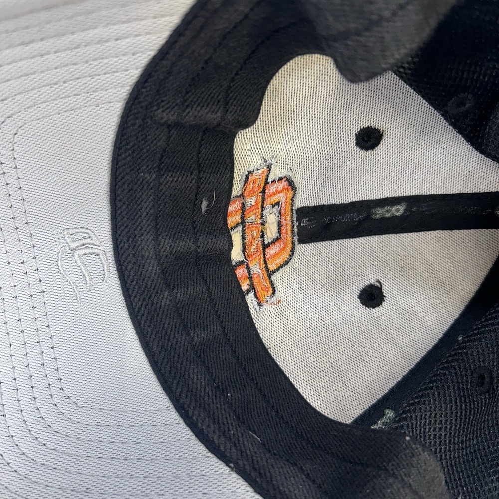Oklahoma State OSU Fitted Hat OC Sports Black Environmental Health Safety - Picture 9 of 14